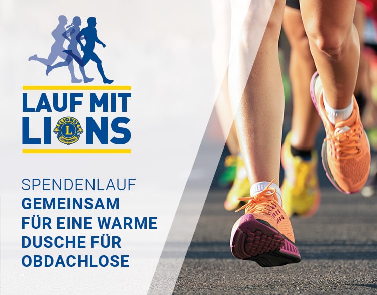 Lauf mit Lions